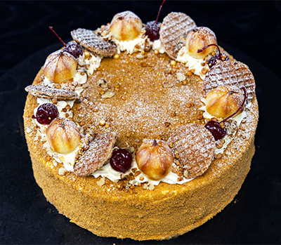 amber bakery honey cake 